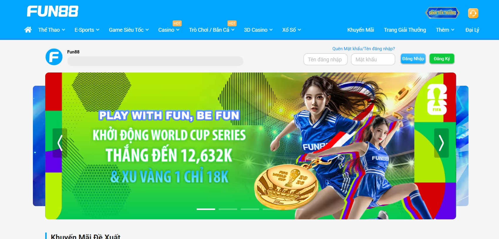 Đánh Giá Fun88: Cá Cược Trực Tuyến Hấp Dẫn, Kịch Tính