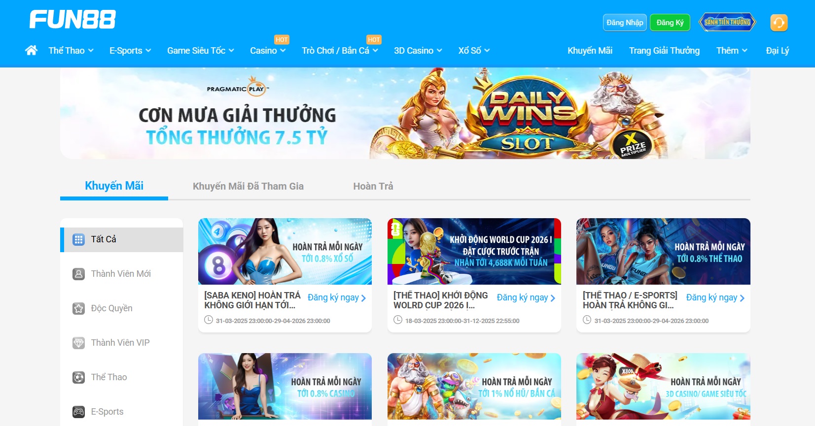 Đánh Giá Fun88: Cá Cược Trực Tuyến Hấp Dẫn, Kịch Tính